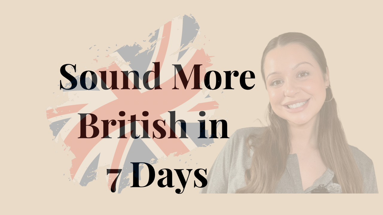 Brittany promoting mini course sound more British in 7 days 